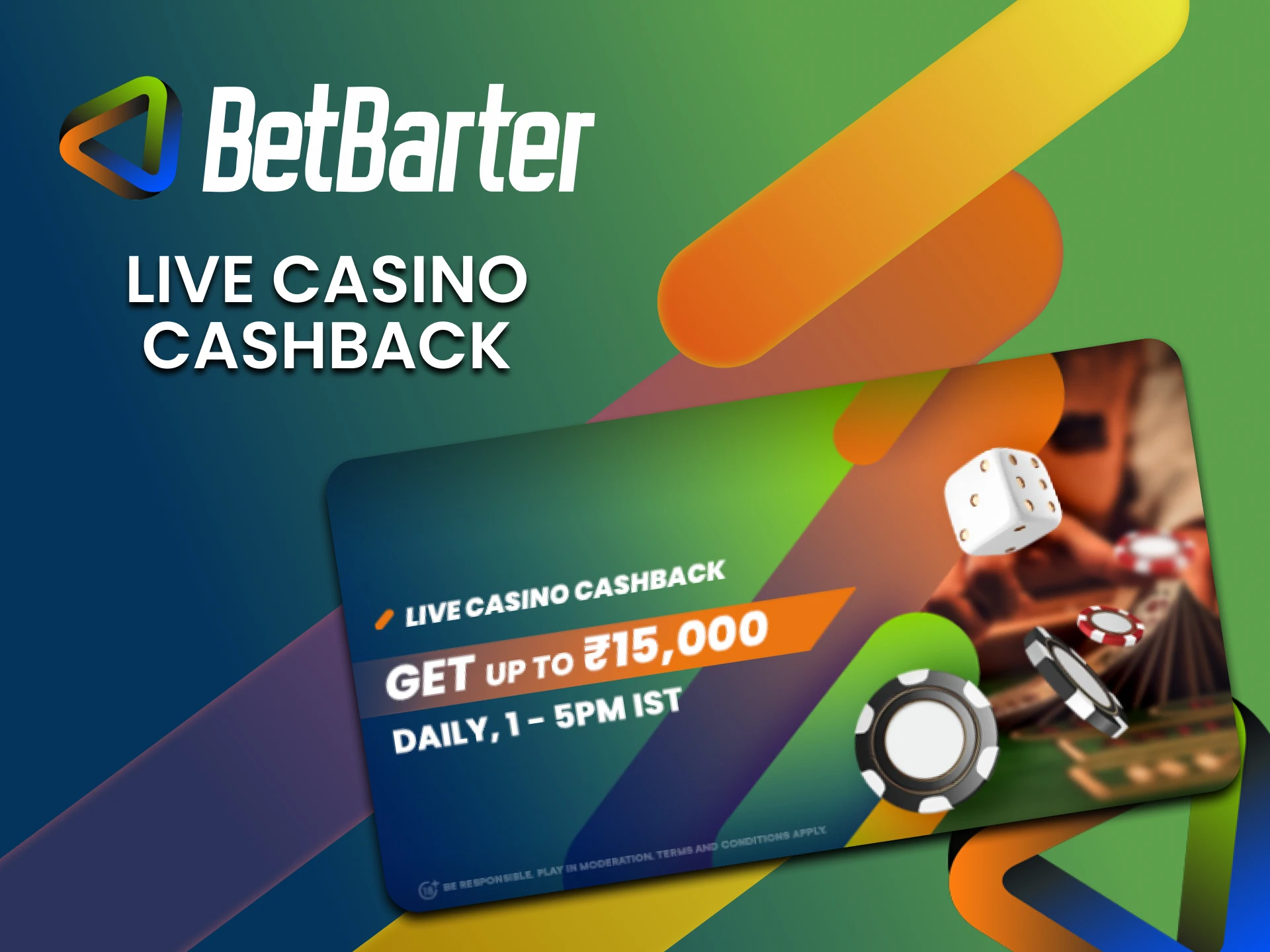 BetBarter gives a bonus in the form of cashback.