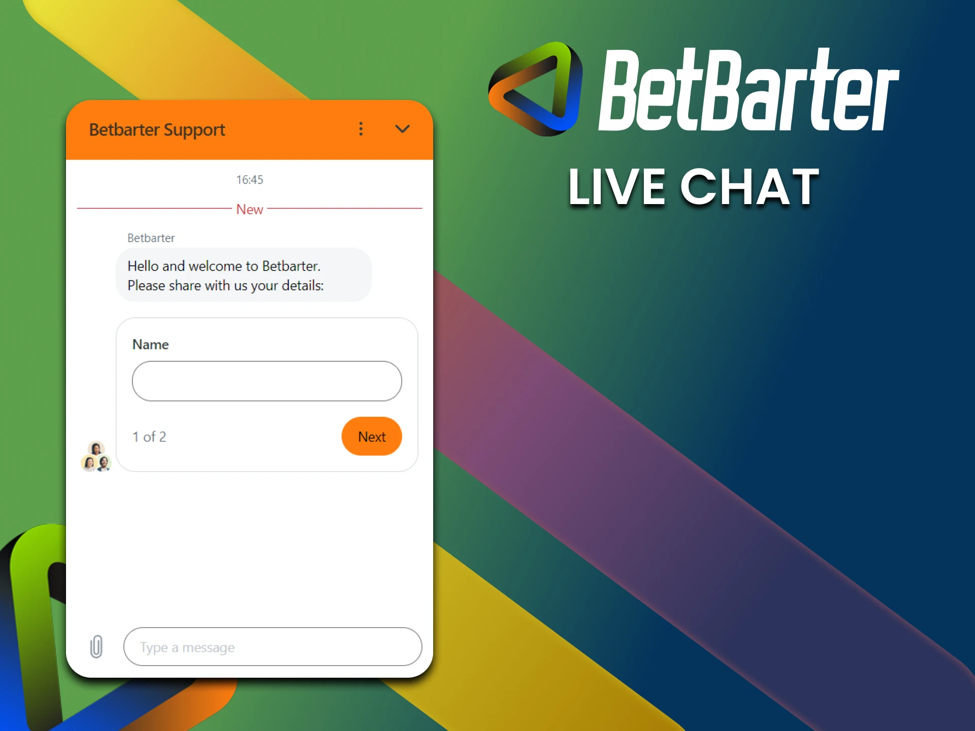 You can contact the BetBarter team via chat.