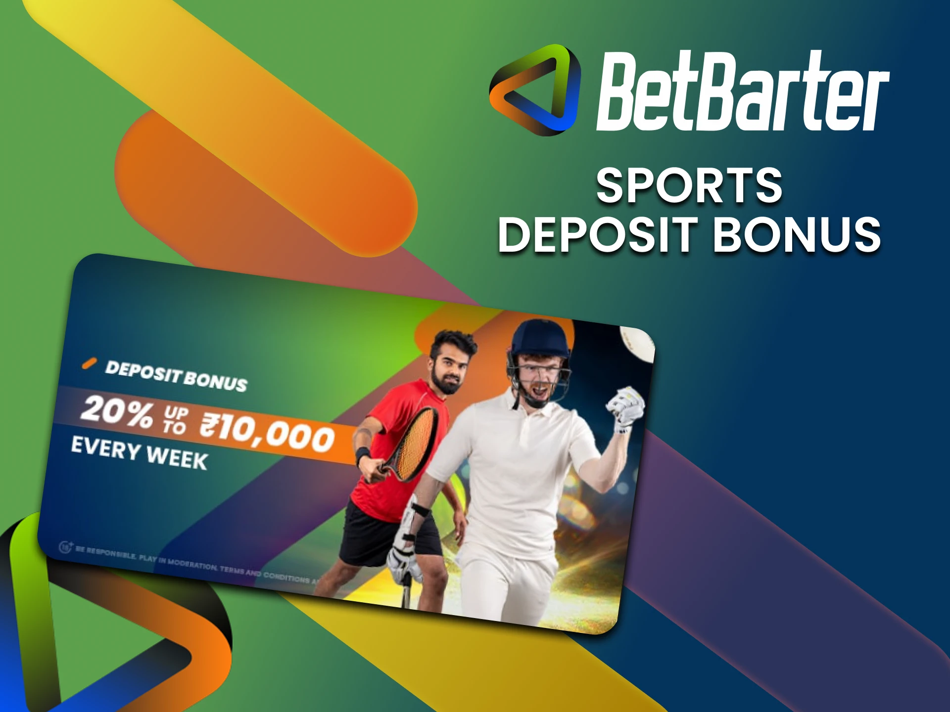 By making a deposit on BetBarter you will receive a cricket bonus.