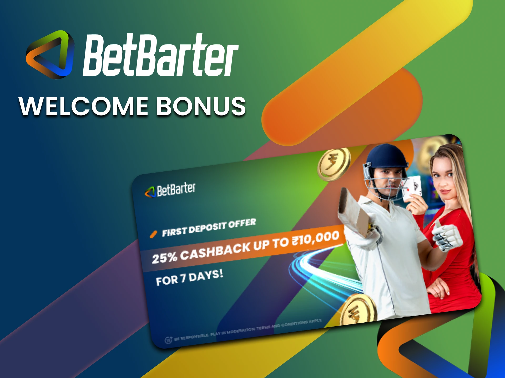 BetBarter is giving away a bonus for betting on cricket.