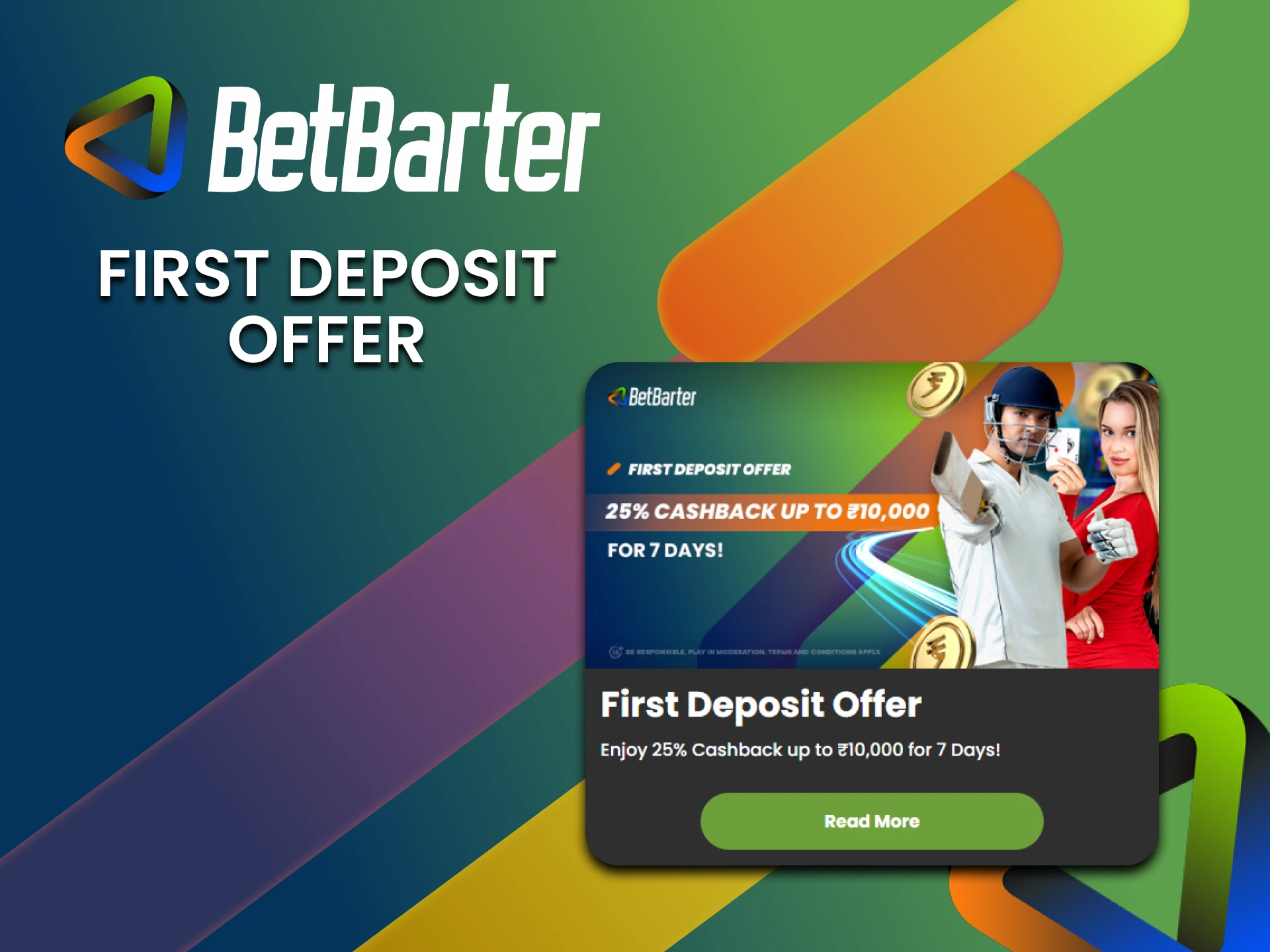When you sign up, you'll receive a special welcome bonus from BetBarter that will go a long way in helping you get started betting.