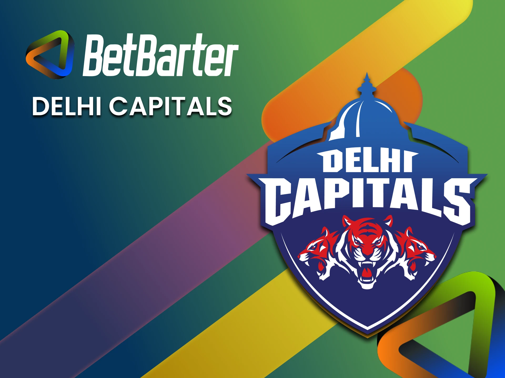 Choose the Delhi Capitals team to bet on BetBarter in the IPL league.