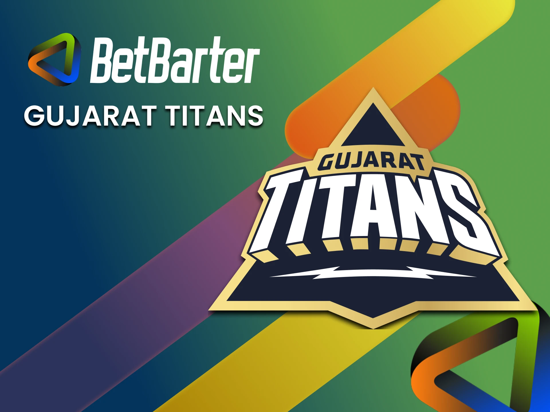 Choose the Gujarat Titans team to bet on BetBarter in the IPL league.